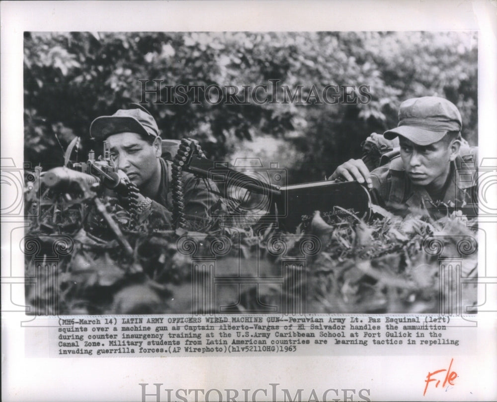 1963 Press Photo US Army Caribbean School/Fort Gulick/C- RSA35445- Historic Images