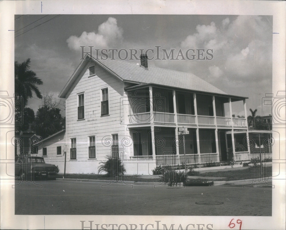 1964 Press Photo Punta Gorda incorporation house- Historic Images