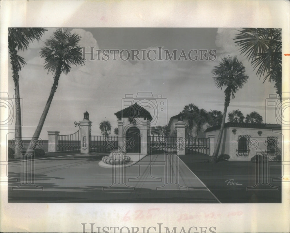 1971 Press Photo The Colony Condominium Punta Gorda Poi- RSA35675- Historic Images