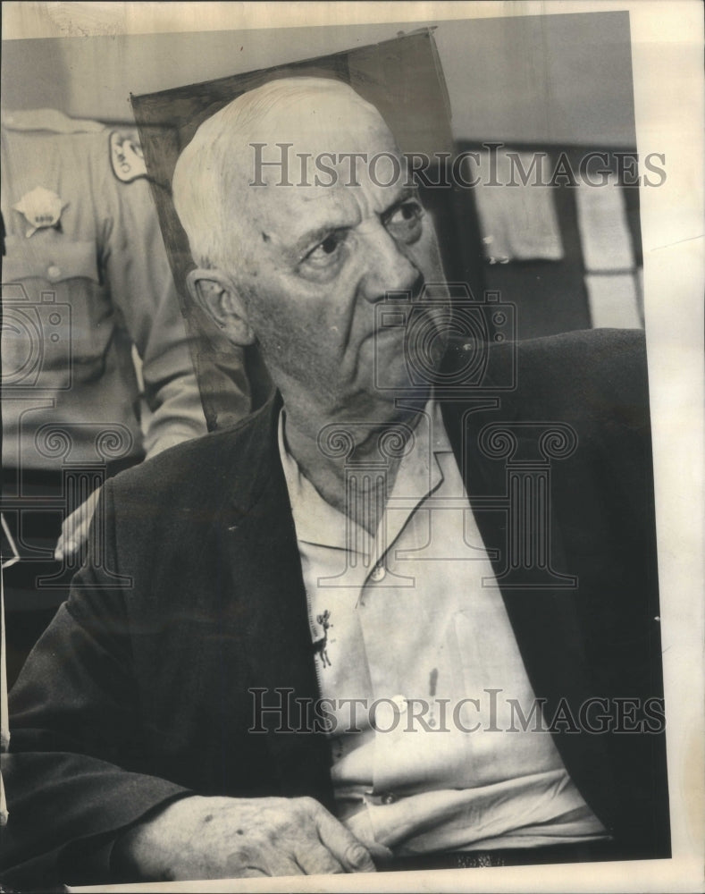 1965 Press Photo Albert Lawson Driver  crashed into Pol- Historic Images