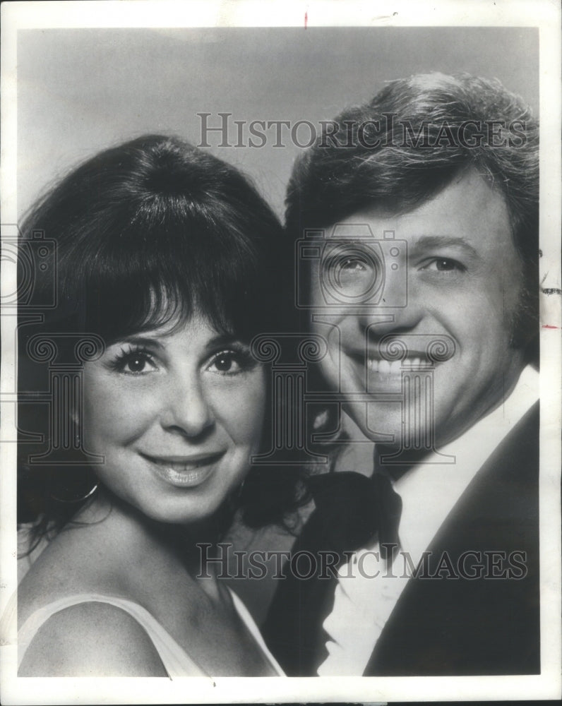 1973 Press Photo Singer Steve Lawrence- RSA40603- Historic Images