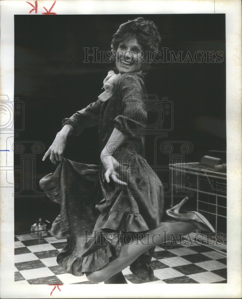 1978 Press Photo Actress Cloris Leachman In TWIGS- Historic Images