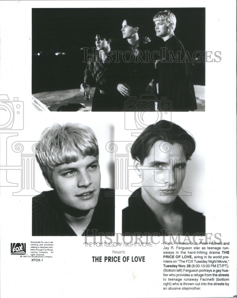 1995 Press Photo Price Of Love Film Actors Cruz- RSA41923- Historic Images