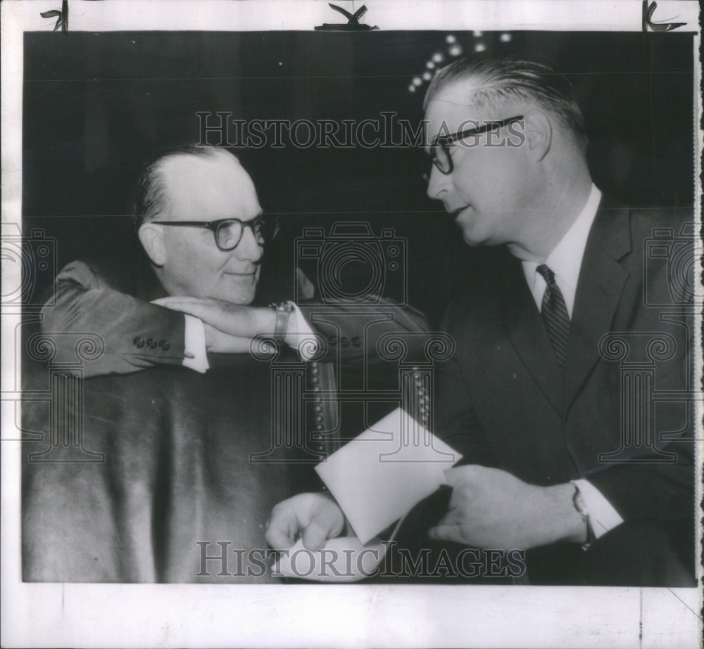 1962 Press Photo Willis D Lawrence Pentagon Chief Censo- Historic Images