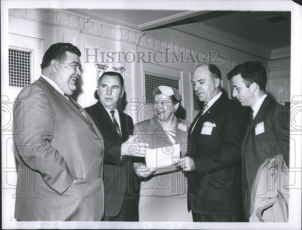 1962 Press Photo Donald Long Director Midwestern State- Historic Images