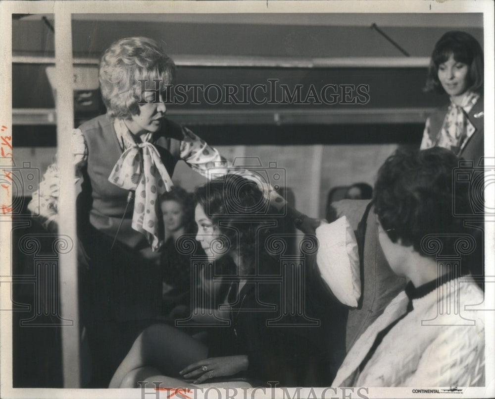 1972 Press Photo Darlene Fuentes Iron Butterfly Contine- Historic Images