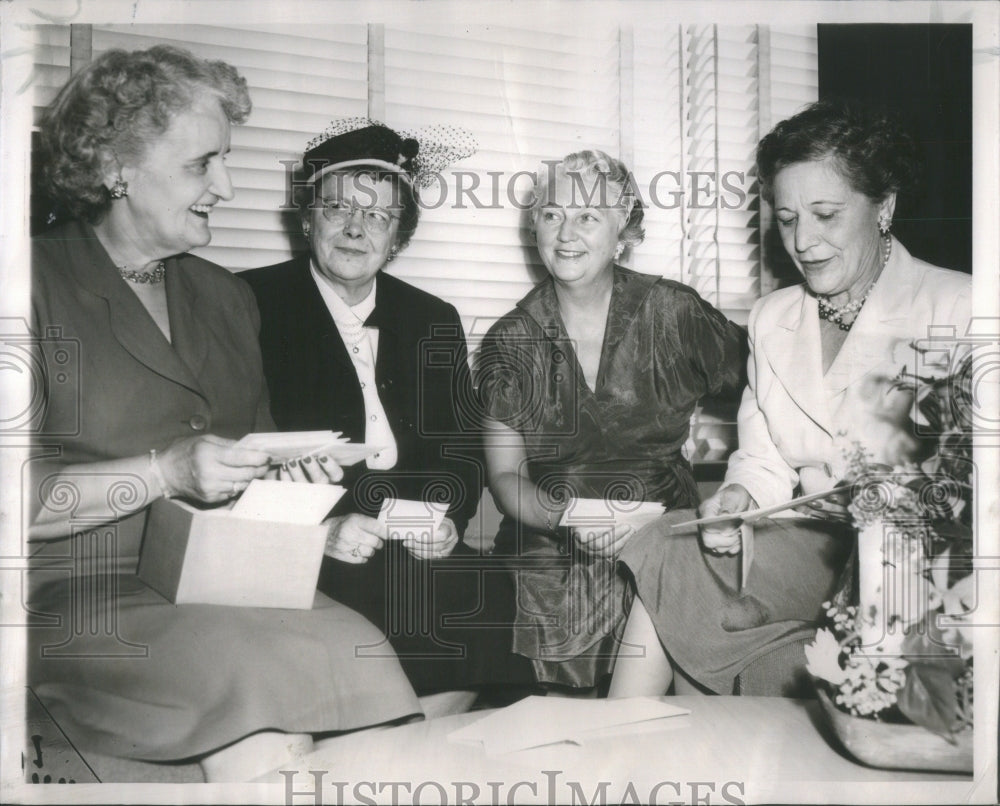 1951 Press Photo Grand Exalted Ruler&#39;s Ball Mrs Jos. Ky- RSA45623- Historic Images