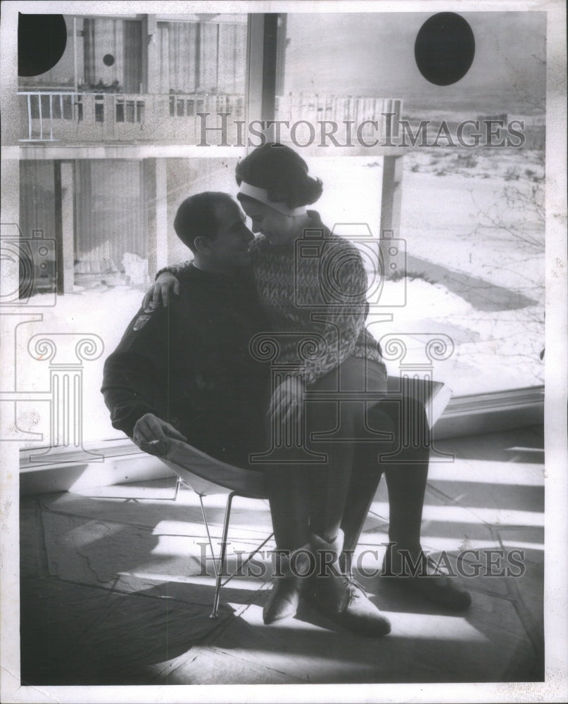 1963 Press Photo Krause Honeymoon Lodge Illinois Beach- RSA45957- Historic Images