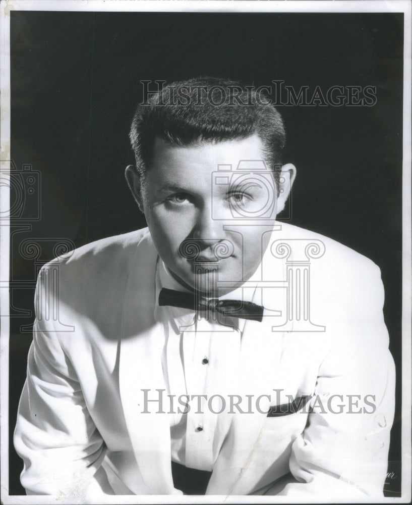 1957 Press Photo Singer Pianist Ronnie Kramer- Historic Images