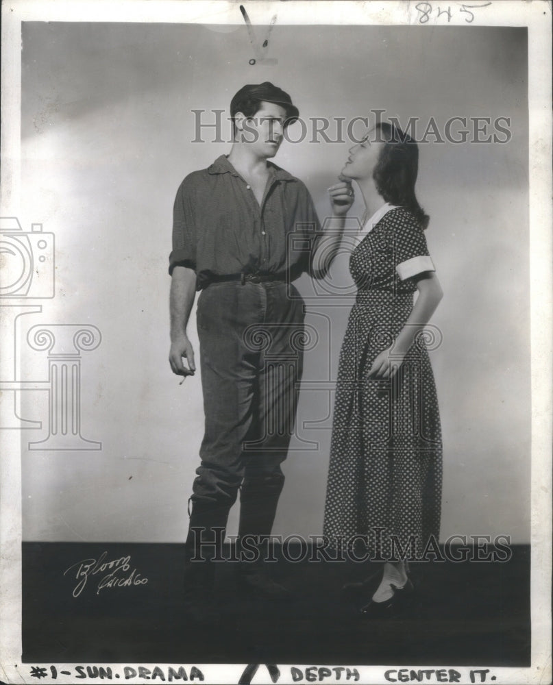 1939 Press Photo Actors Francis Leaderer Margo Seventh- RSA46805- Historic Images