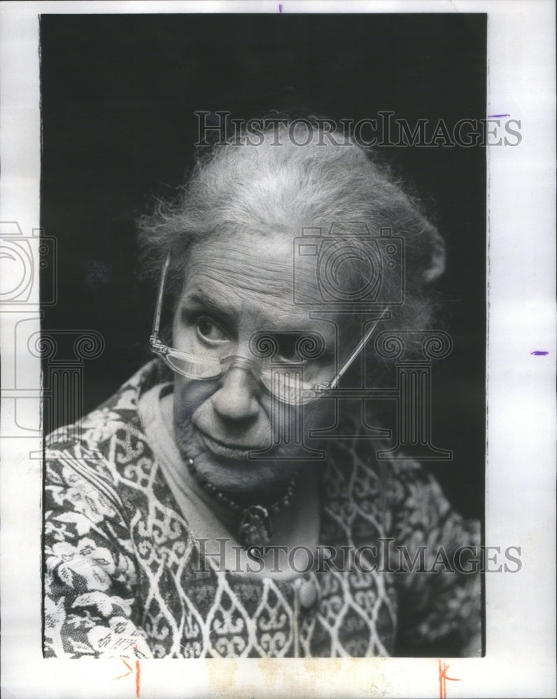 1975 Press Photo Maggie Kuhn-Founder-Gray Panther Reli- RSA47649- Historic Images