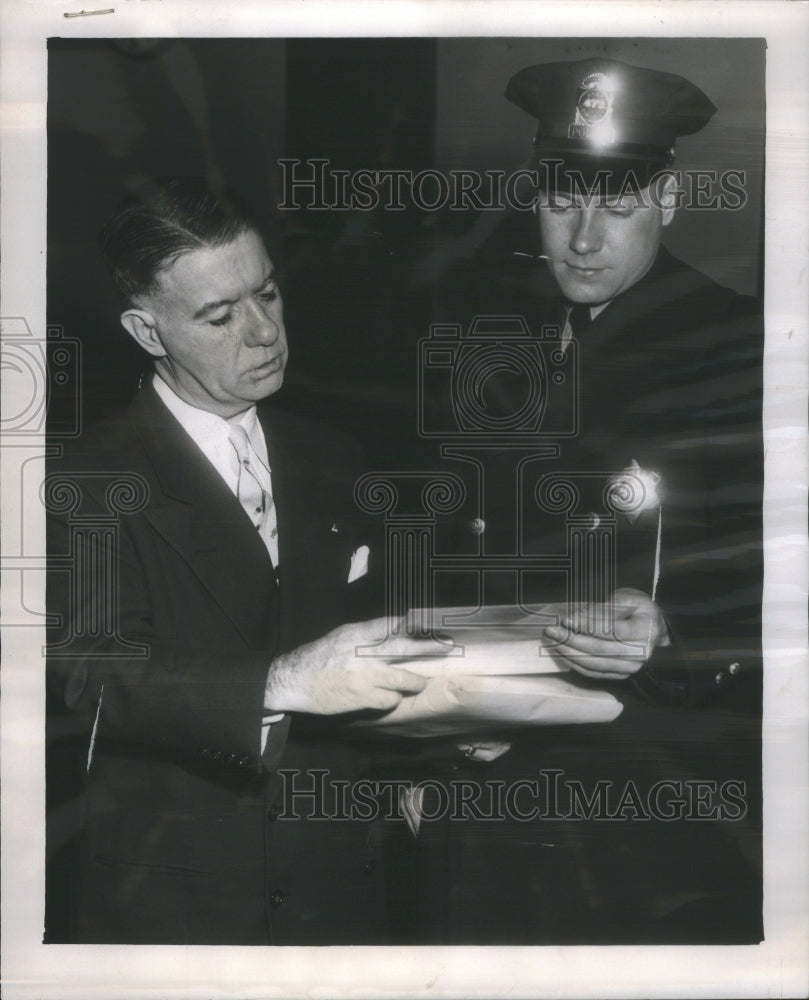 Press Photoe Attorney Jim Brown George E Kuhter- RSA47669- Historic Images