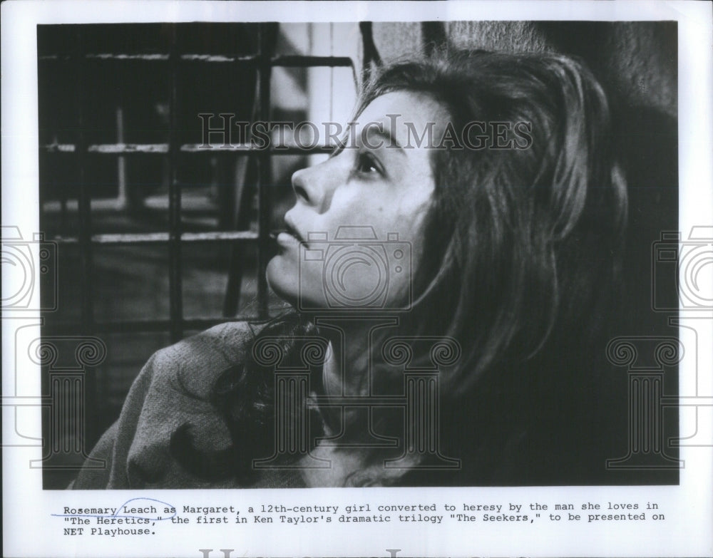 1969 Press Photo Rosemary Leach heresy Love HERETICS- RSA49429- Historic Images