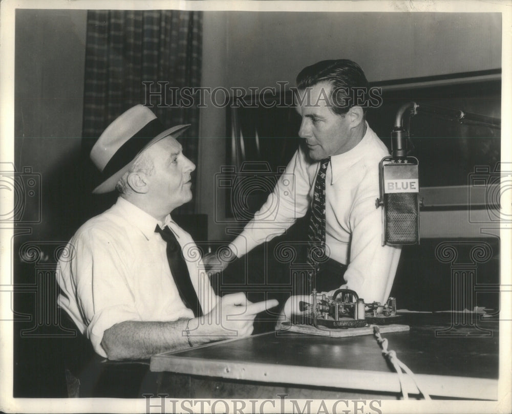 1944 Press Photo Jimmie Fidler American Radio TV Host- RSA50617- Historic Images