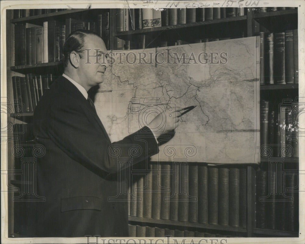 1939 Press Photo Dr Henry Field Curator Field Museum- Historic Images