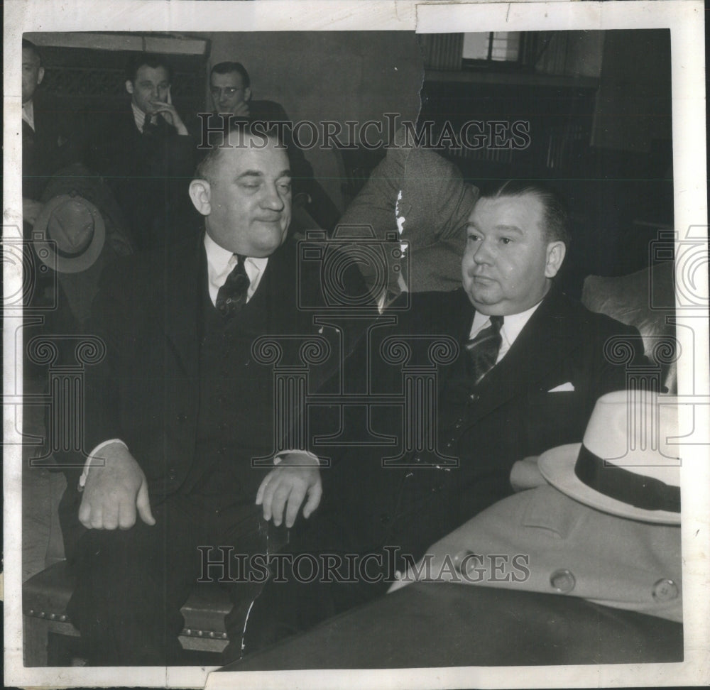 1939 Press Photo ALDERMAN FRANK KONKOWSKI STEPHEN IDZIK- Historic Images