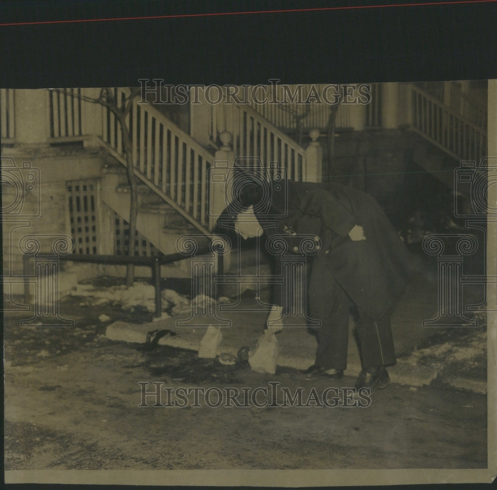 1947 Press Photo Mrs Esther Libert Murder Fillmore poli- Historic Images