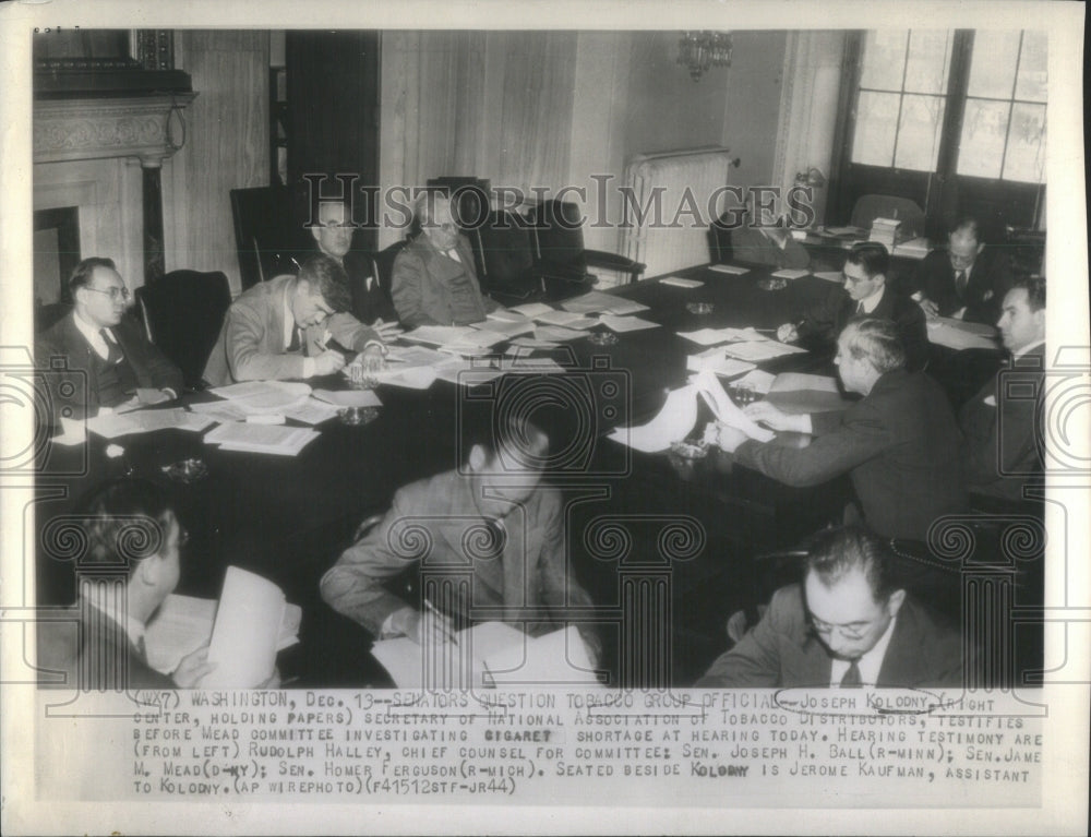 1944 Press Photo Joseph Kolodny Mead Committee- RSA51287- Historic Images