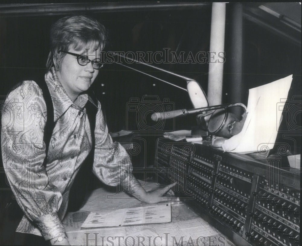 1972 Press Photo Arvilla Anderson, Yardmaster- RSA53339- Historic Images