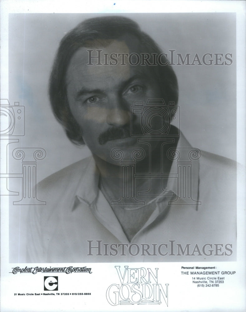 1983 Press Photo Vern Gosdin Janie Fricke Chris Hillamn- RSA54855- Historic Images
