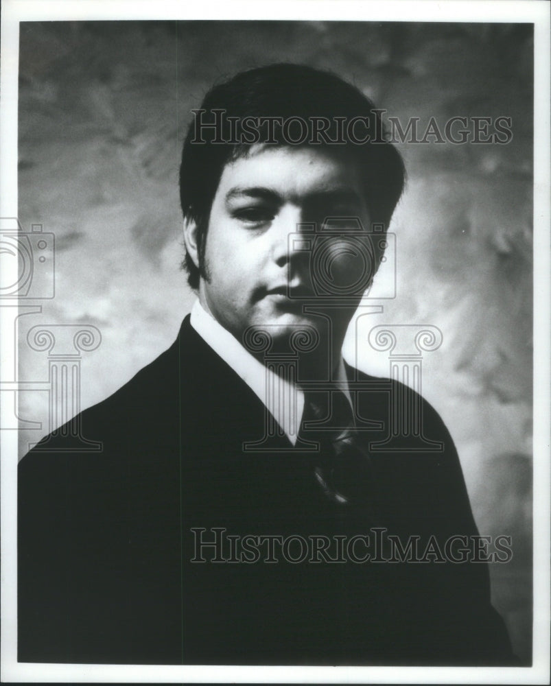 1974 Press Photo Singer Carl Glaum- RSA57749- Historic Images