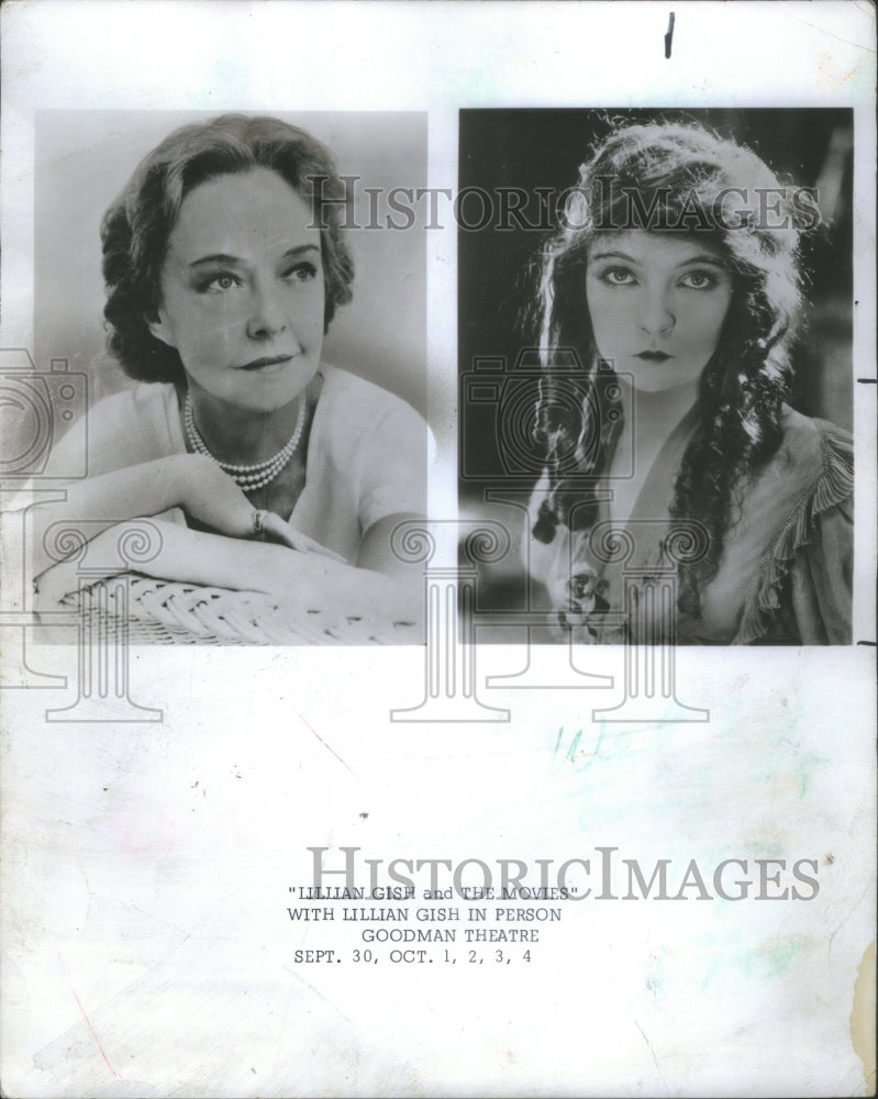 1969 Press Photo Lillian Gish American stage actress- RSA57883- Historic Images