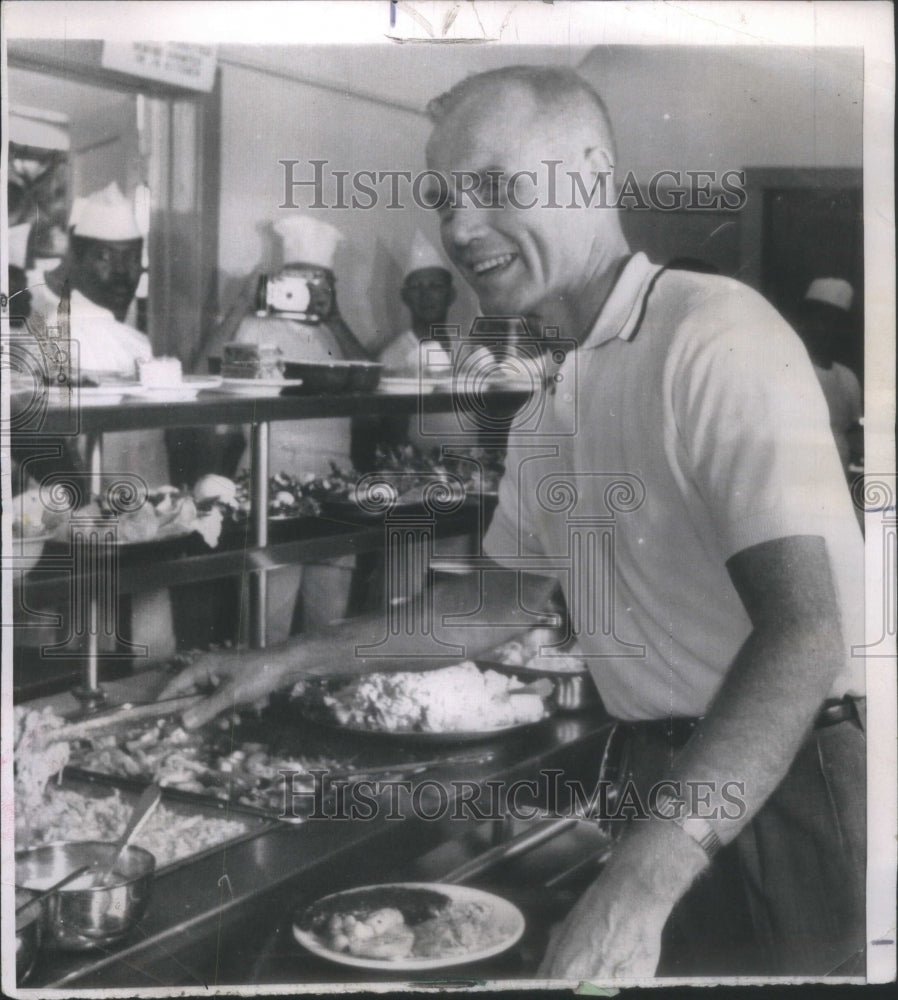 1962 Press Photo Astronaut John Glenn Grand Turk Island- RSA57969- Historic Images