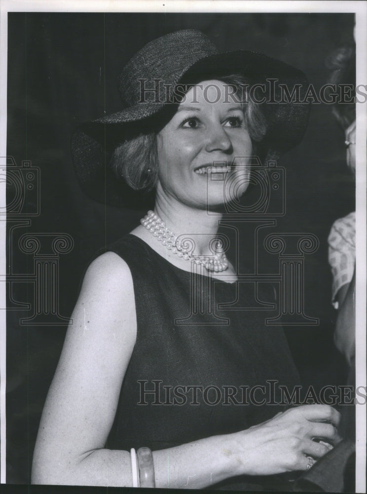 1968 Press Photo MRS. SEYMOUR GOLDSTEIN PRESIDENT WOMAN&#39;S BOARD- RSA58031- Historic Images