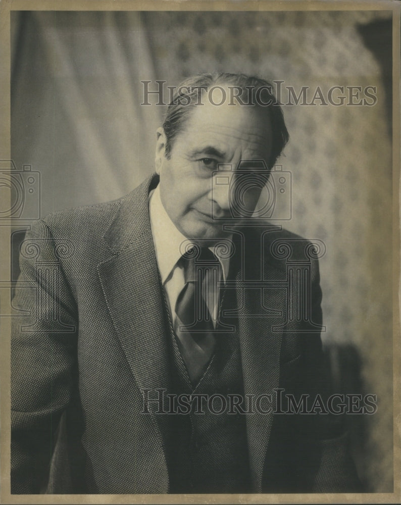 1974 Press Photo Eddie Goldberg husband Clifford Odets Awake Sing- RSA58211- Historic Images