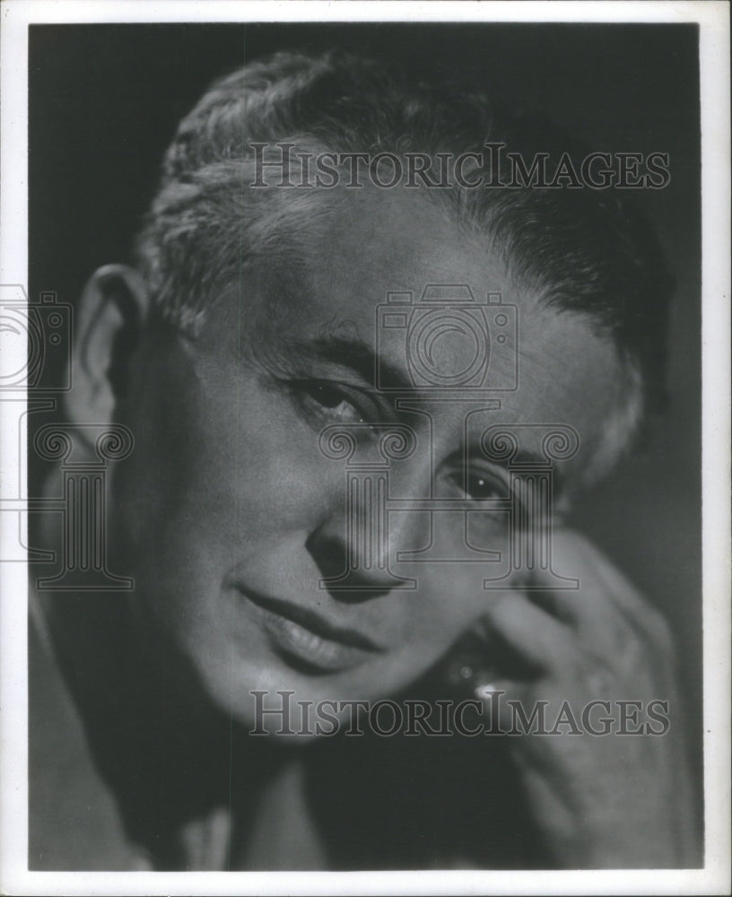 1960 Press Photo Vladimir Golschmann French Conductor- RSA58983- Historic Images