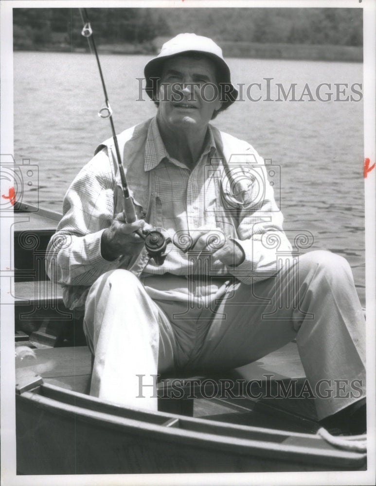 1990 Press Photo James Garner Stars In Decoration Day- RSA59089- Historic Images
