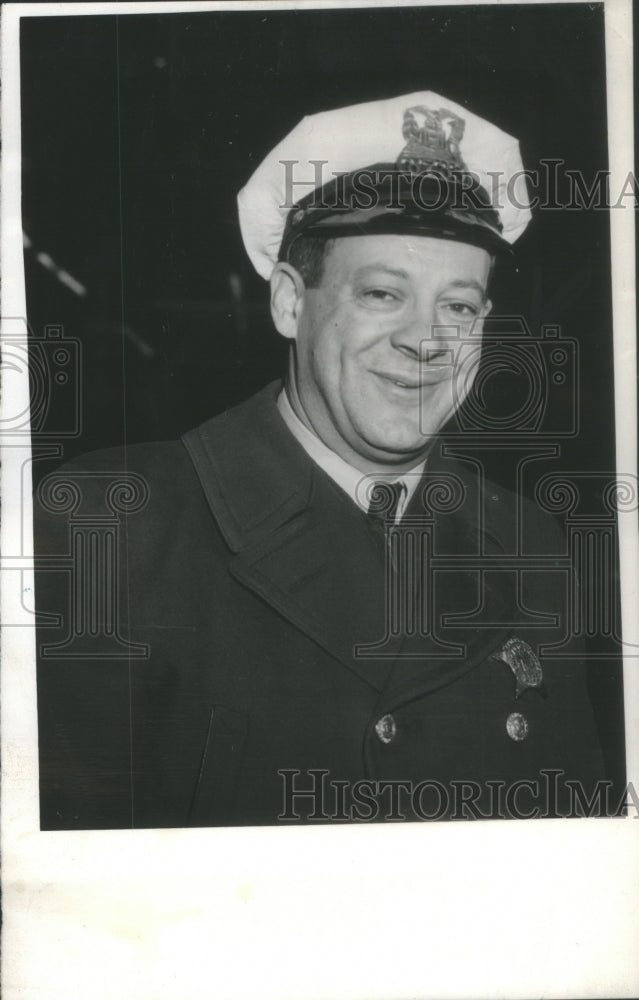 1963 Press Photo Frank Gentile Police Traffic Enforcer- RSA59393- Historic Images