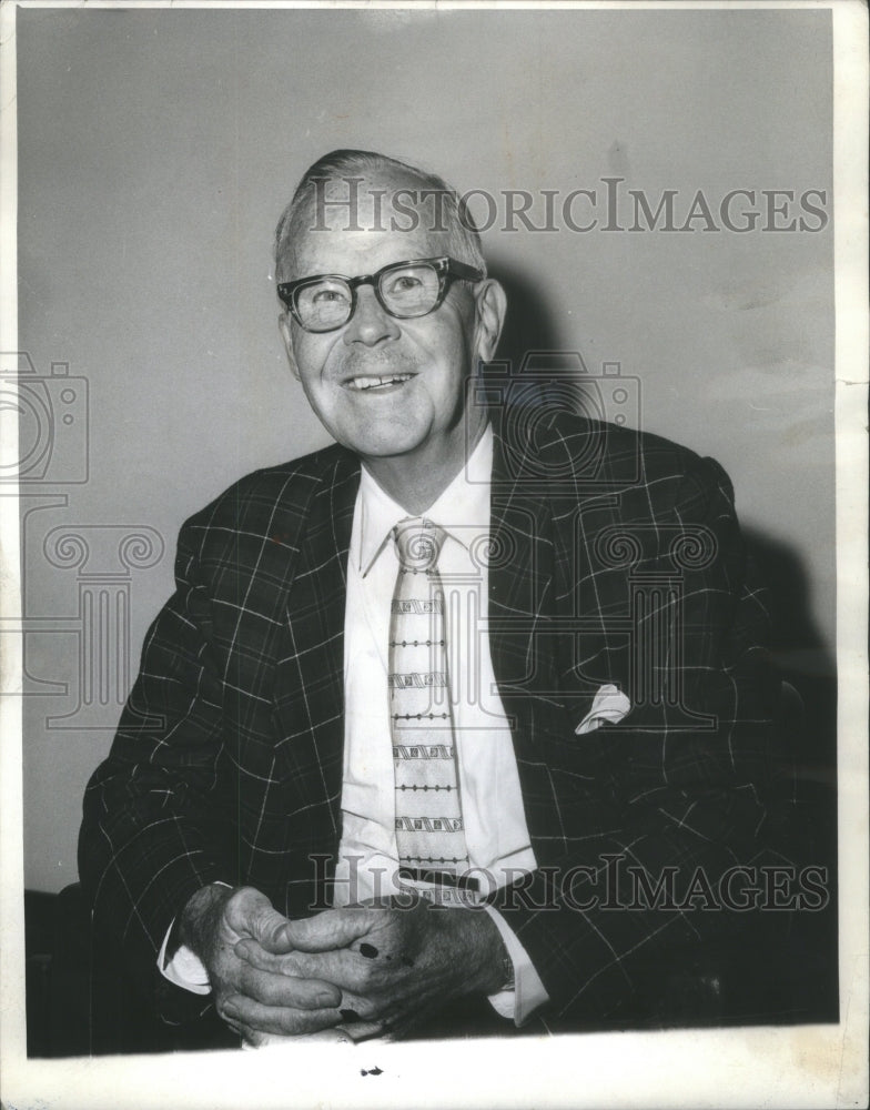 1964 Press Photo Harry F. George/Inventor/Chicago- RSA59421- Historic Images