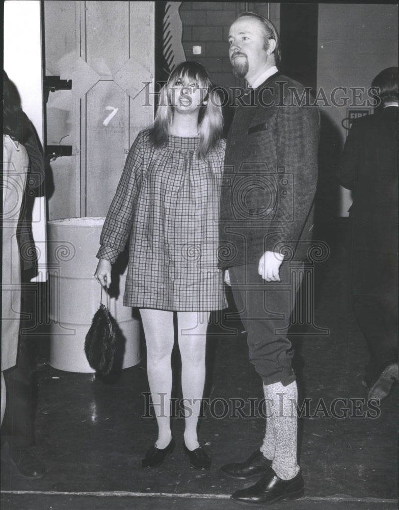 1968 Press Photo Mr Mrs John Hunt Bavarian Dress Museum- RSA59975- Historic Images