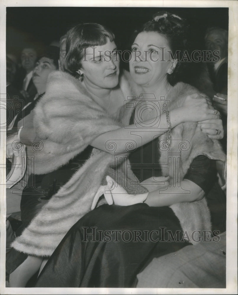 1953 Press Photo Mrs. Mary Capparelli, Wife of Louis A. Capparelli,- RSA60335- Historic Images