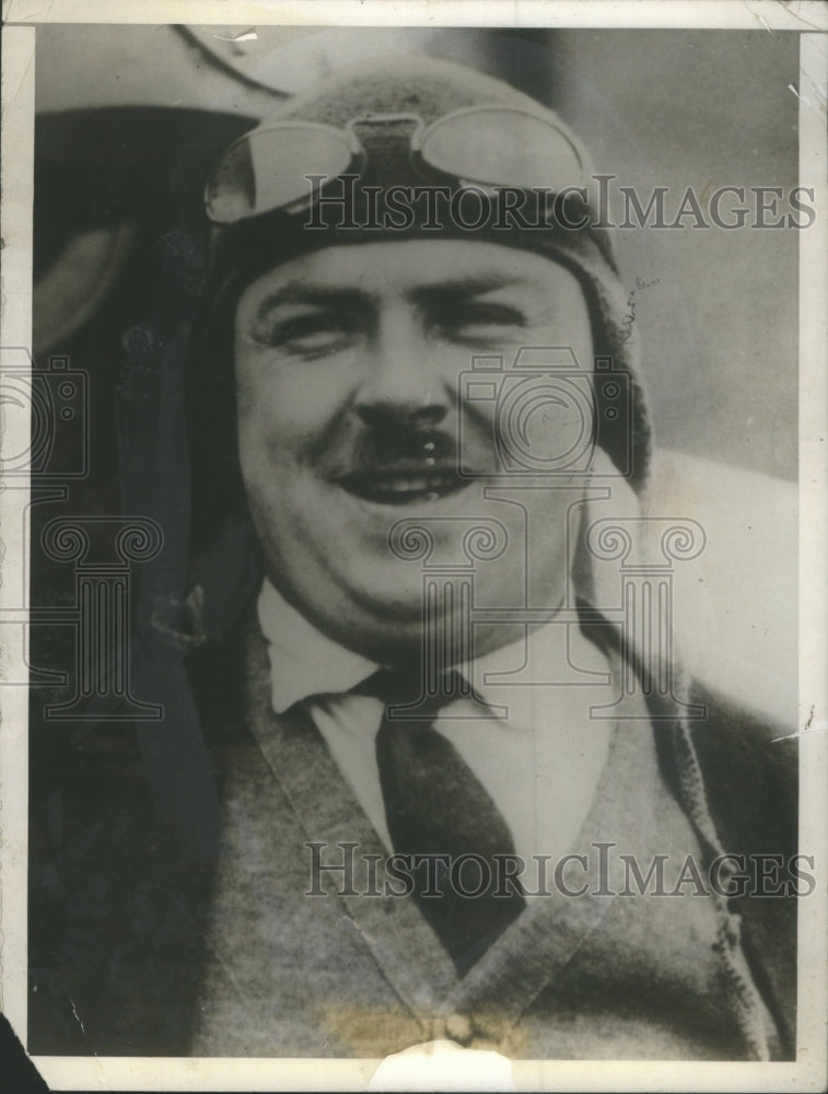 1927 Press Photo William Billy Brock American Aviator - Historic Images