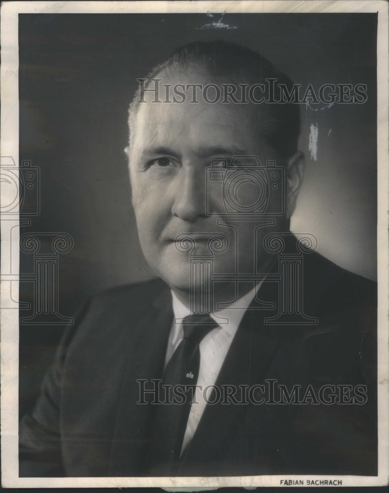 1969 Press Photo Norbert F Armour Elected President Carson Pirie Scott &amp; Company- Historic Images