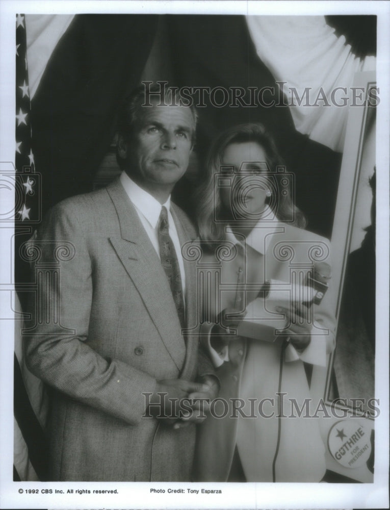 1993 Press Photo Actors William Devane and Donna Mills- RSA60745- Historic Images