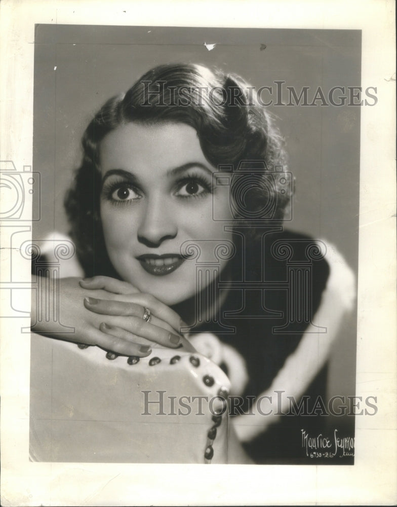 1941 Press Photo Donna Damerell Marge Maurice Seymour - Historic Images