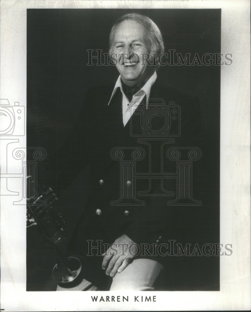 1979 Press Photo Dawson Guitarist Band Chicago Hornman Warren Kime Ambassador- Historic Images