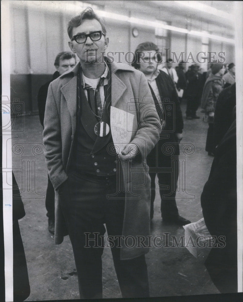 1971 Press Photo REV. CHARLES GEARY ALDERMANIC CANDIDATE- RSA63045- Historic Images