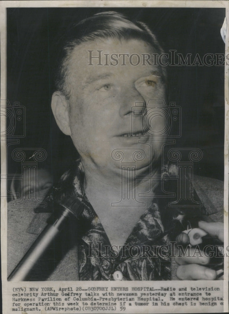 1959 Press Photo Arthur Godfrey Radio & Television Personality- RSA63493- Historic Images