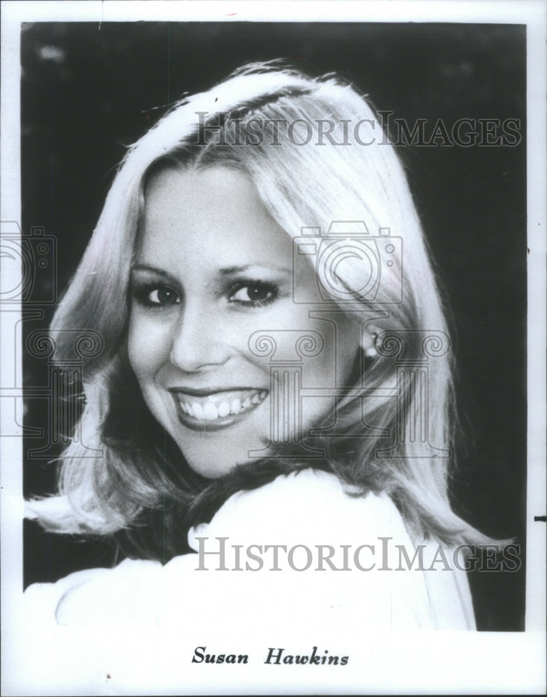 1981 Press Photo Susan Jane Hawkins to get married.- Historic Images