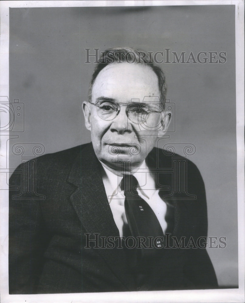 1958 Press Photo Frank Hayes veteran Daily News reporter was honored- RSA64219- Historic Images