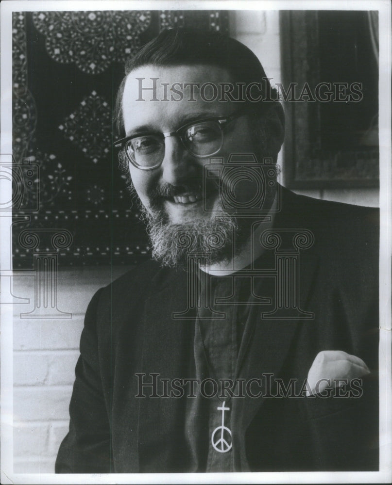 1970 Press Photo Reverend Thomas L. Hayes- Historic Images