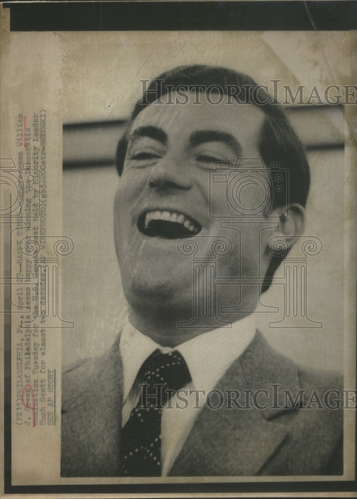 PRESS PHOTO CONGRESSMAN WILLIAM J. GREEN  PHILADELPHIA- Historic Images