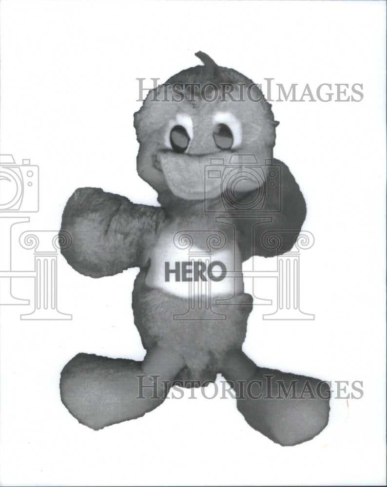 1995 Press Photo Jason Greenburg&#39;s Hero Doll- RSA65269- Historic Images