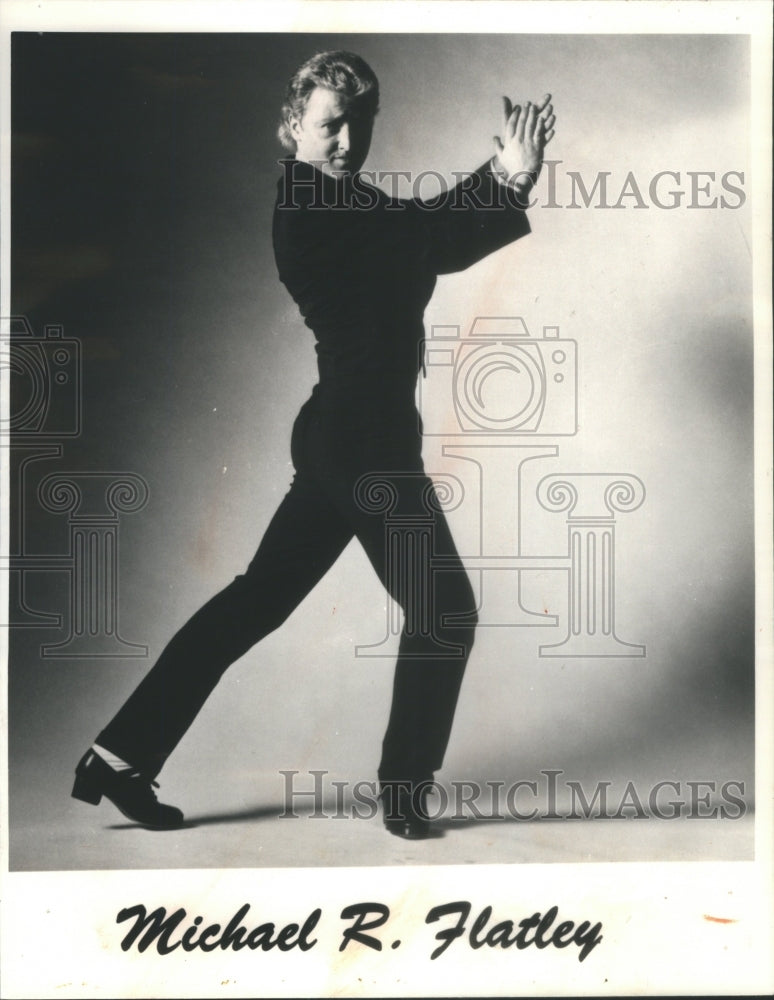 Press Photo Michael Flatiey Irish Dancing Homa Raj Dian- RSA66217- Historic Images