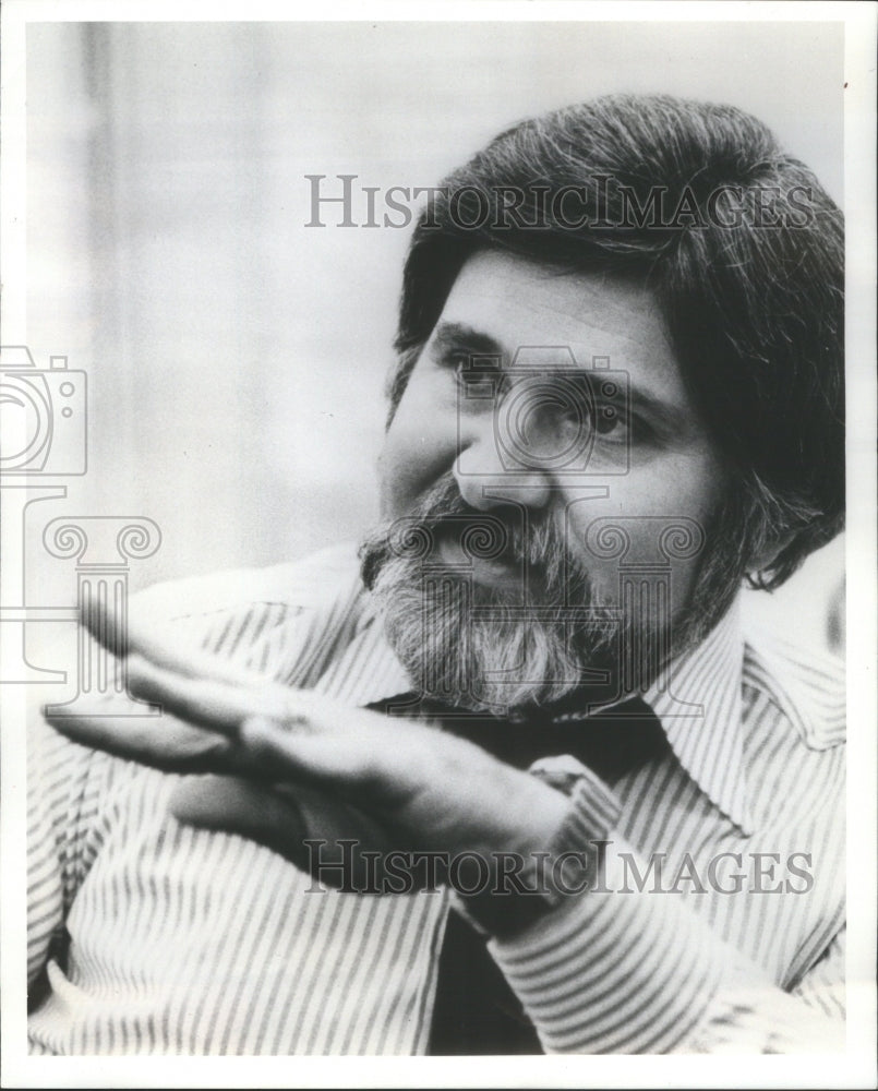 Press Photo Ambassador Louis A. Lerner, Editor &amp; Publisher Lerner Newspaper- Historic Images