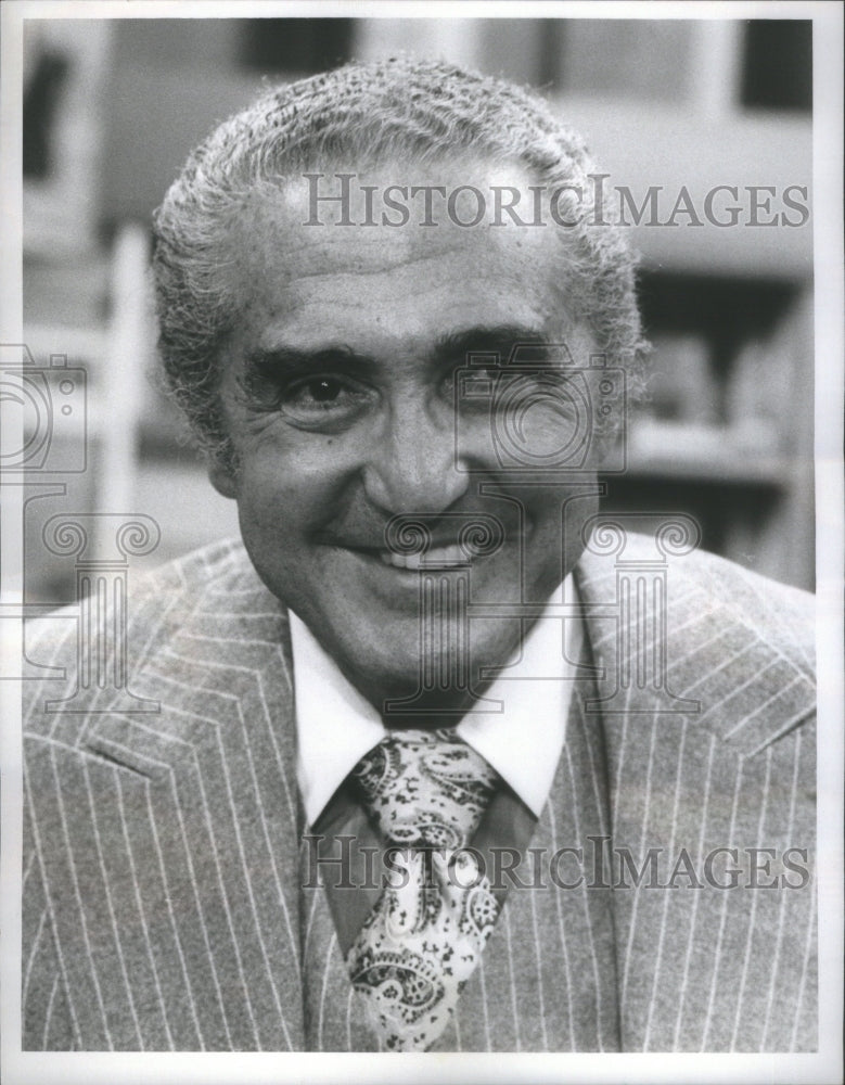 1975 Press Photo Sheldon Leonard "Big Eddie"- RSA67243- Historic Images